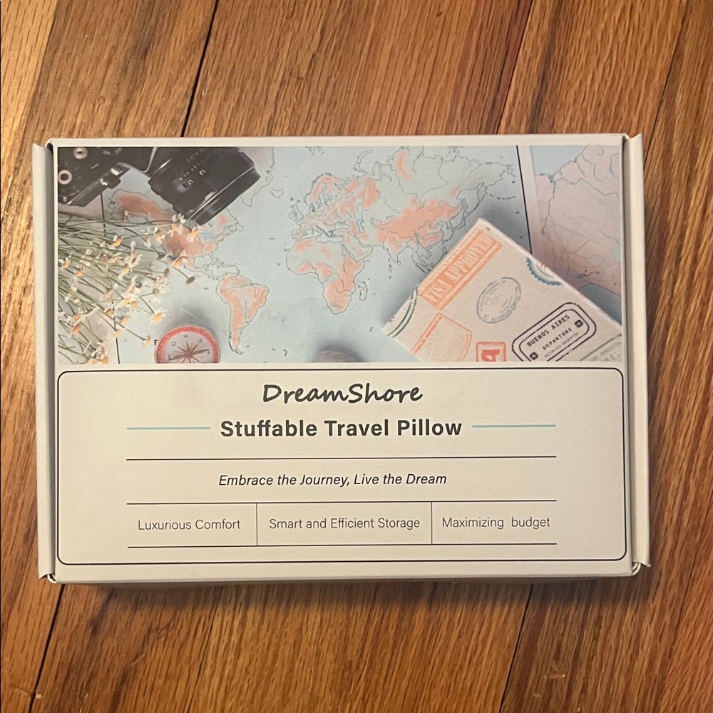 DreamShore Stuffable Travel Pillow